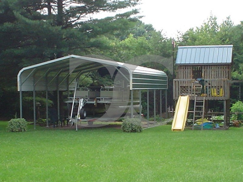 Carport | Regular Roof | 18W x 26L x 8H | 2 Panels Carport | Regular Roof | 18W x 26L x 8H | 2 Panels