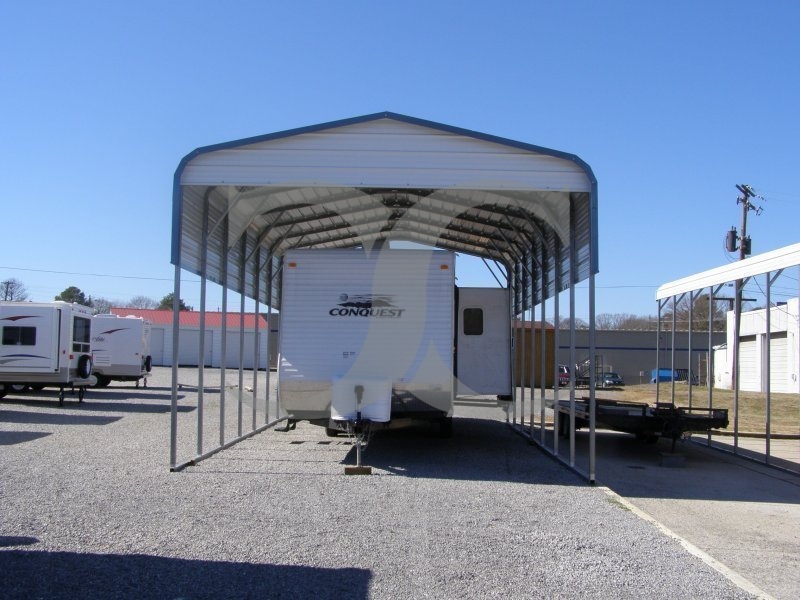 Carport | Regular Roof | 18W x 36L x 12H | 2 Panels | 1 Gable Carport | Regular Roof | 18W x 36L x 12H | 2 Panels | 1 Gable