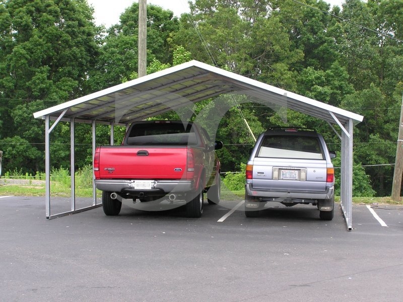 Carport | Boxed Eave Roof | 18W x 21L x 6H Carport | Boxed Eave Roof | 18W x 21L x 6H