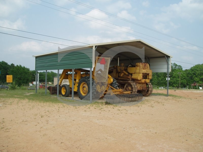 Carport | Boxed Eave Roof | 22W x 21L x 8H Carport | Boxed Eave Roof | 22W x 21L x 8H