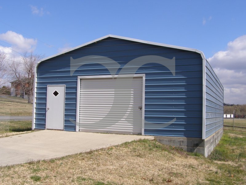 Garage | Regular Roof | 22W x 31L x 10H |  Metal Garage Building Garage | Regular Roof | 22W x 31L x 10H |  Metal Garage Building