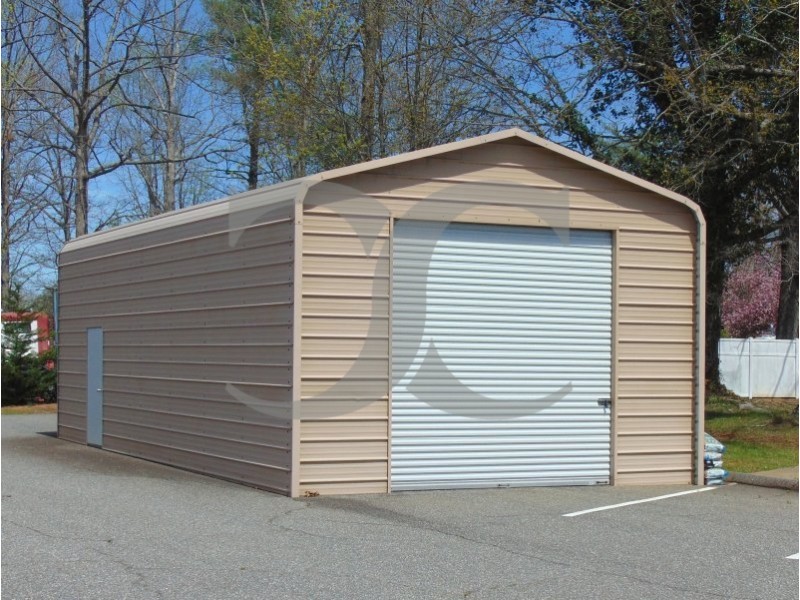 Garage | Regular Roof | 18W x 31L x 10H | Metal Garage Garage | Regular Roof | 18W x 31L x 10H | Metal Garage